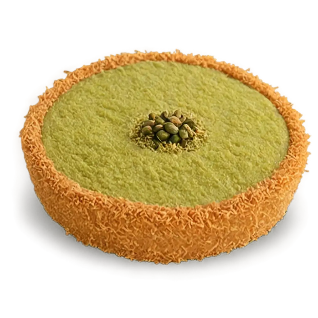 Kunafa-Pistachio-Filling-PNG-Image-HighQuality-Clarity-for-Culinary-Designs