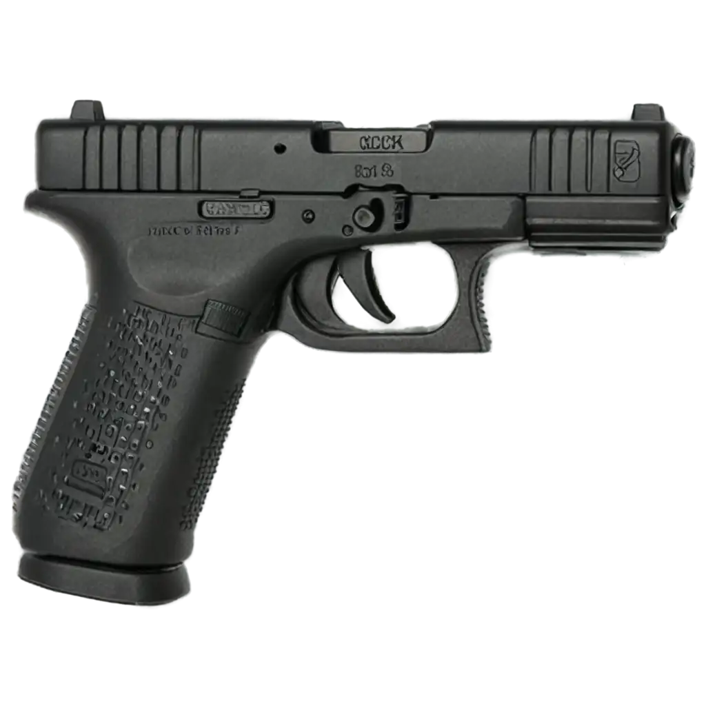 HighQuality-Glock-PNG-Image-for-Digital-Art-and-Design-Projects