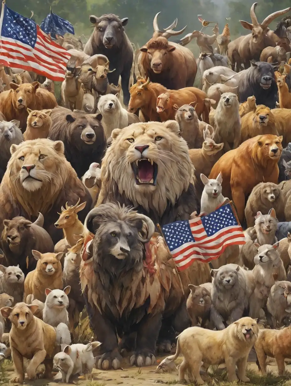 USA has many animals