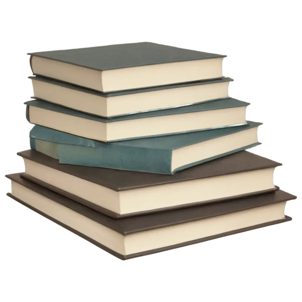 A-Pile-of-Books-PNG-HighQuality-Transparent-Image-for-Various-Uses