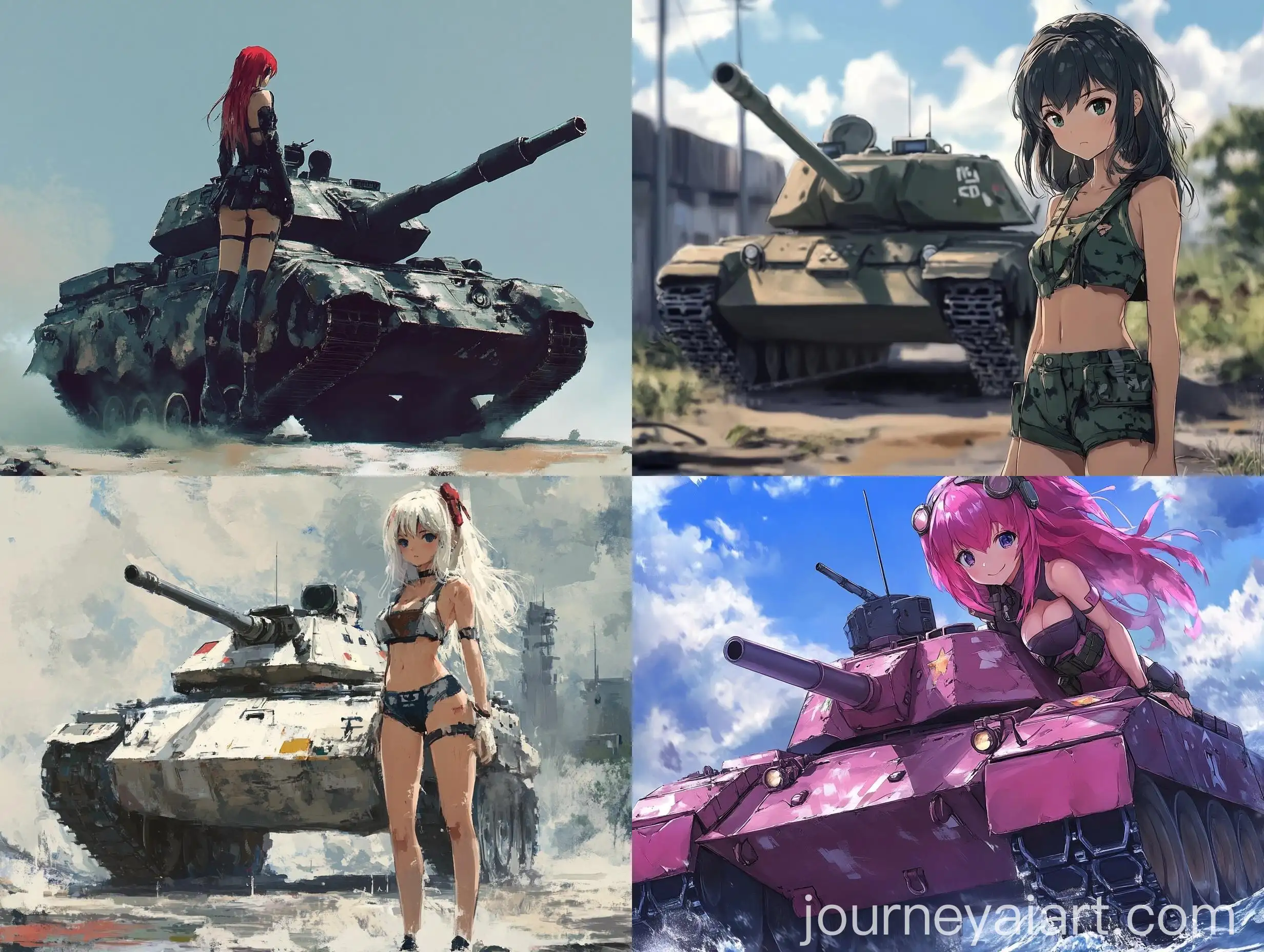 Anime-Girl-in-Tank-Battle-Henya-Chad-AI-Art