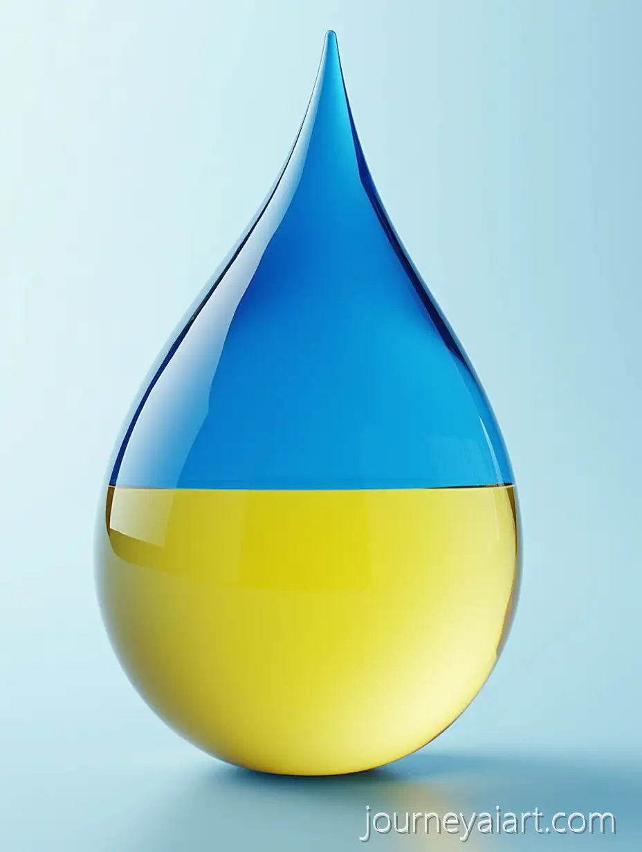 FlagFlag-of-Ukraine-in-Water-of-Ukraine-Reflected-in-a-Drop-of-Water