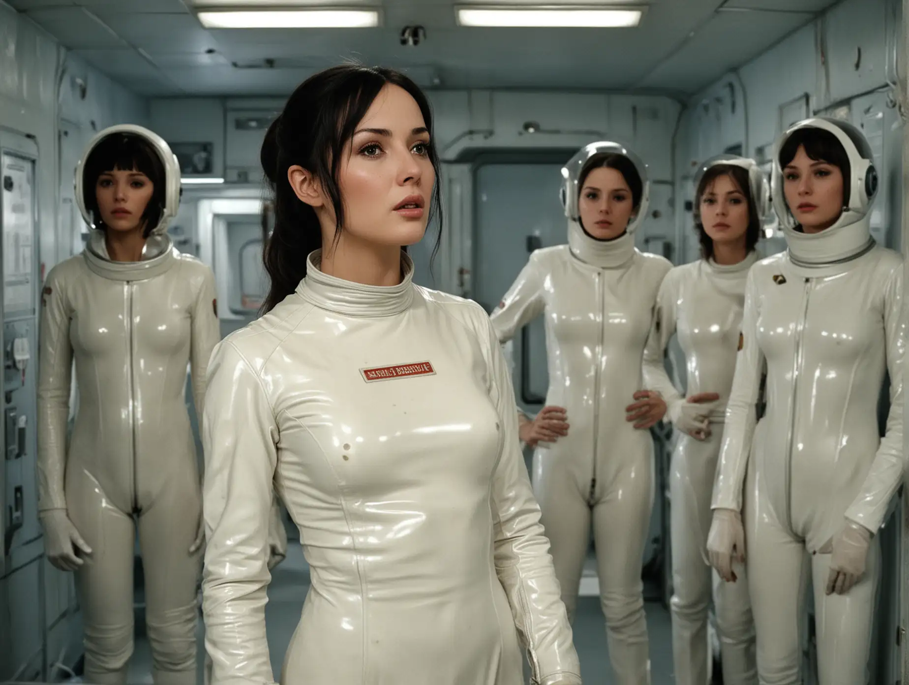 1969-SciFi-Training-Ship-with-Young-Crew-and-Elegant-Female-Officer