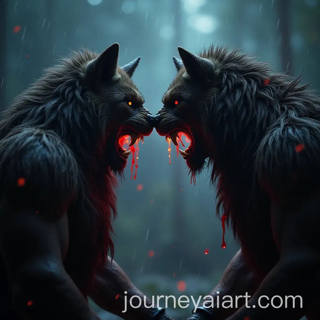 Intense-Nighttime-Battle-Between-Two-Fierce-Warriors-in-the-Rain