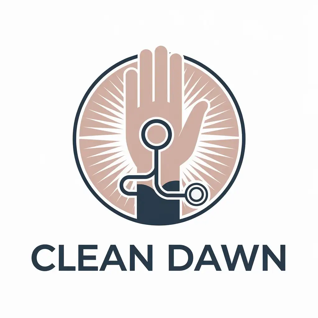 LOGO Design for Clean Dawn Medical Dental Industry with Help and Moderate Symbolism