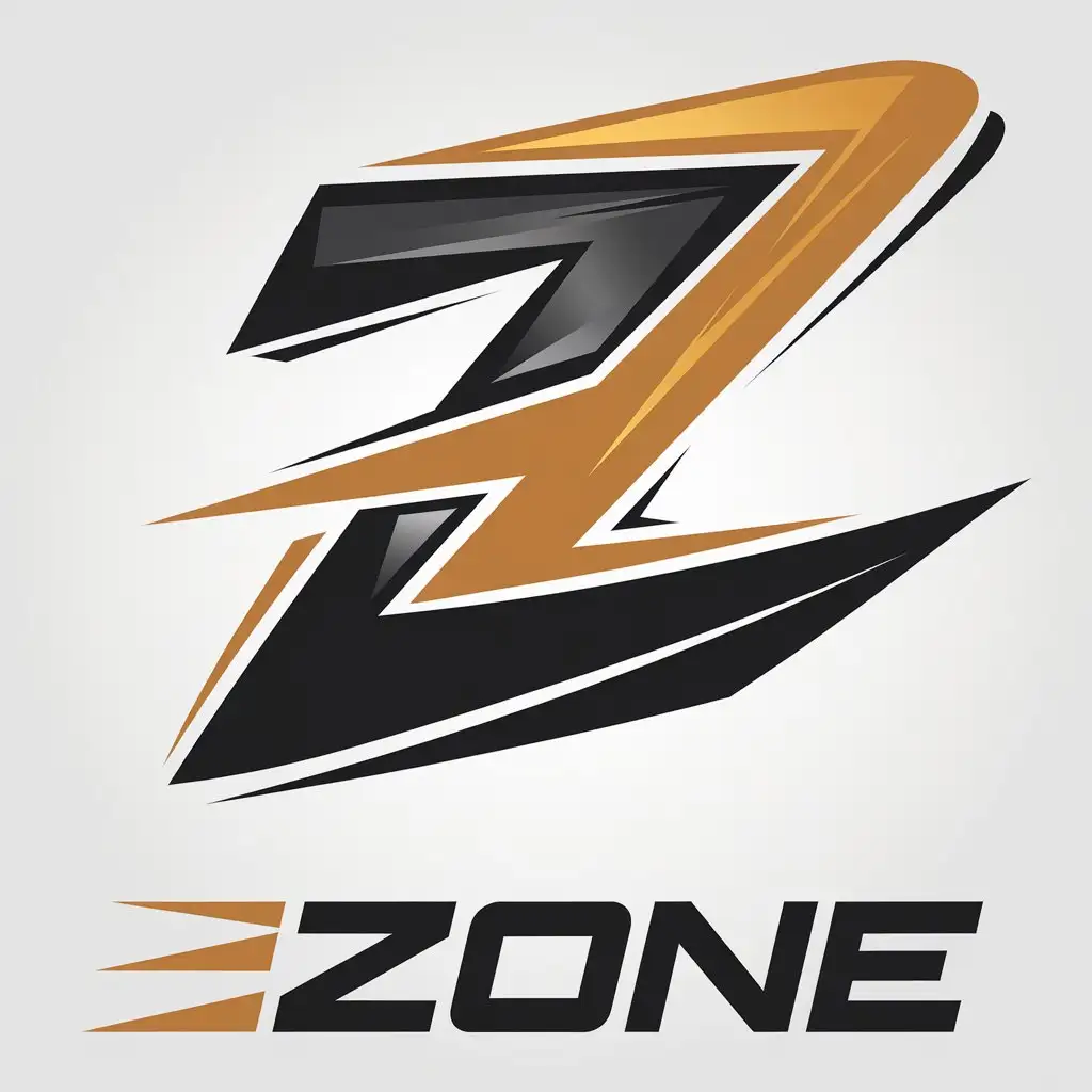 LOGO Design for Zone Abstract Letter Z with Athletic Swoosh for Sports Fitness Industry