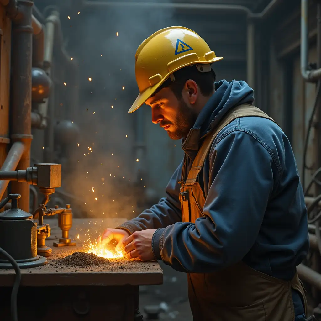 A person, worker, engineer, master