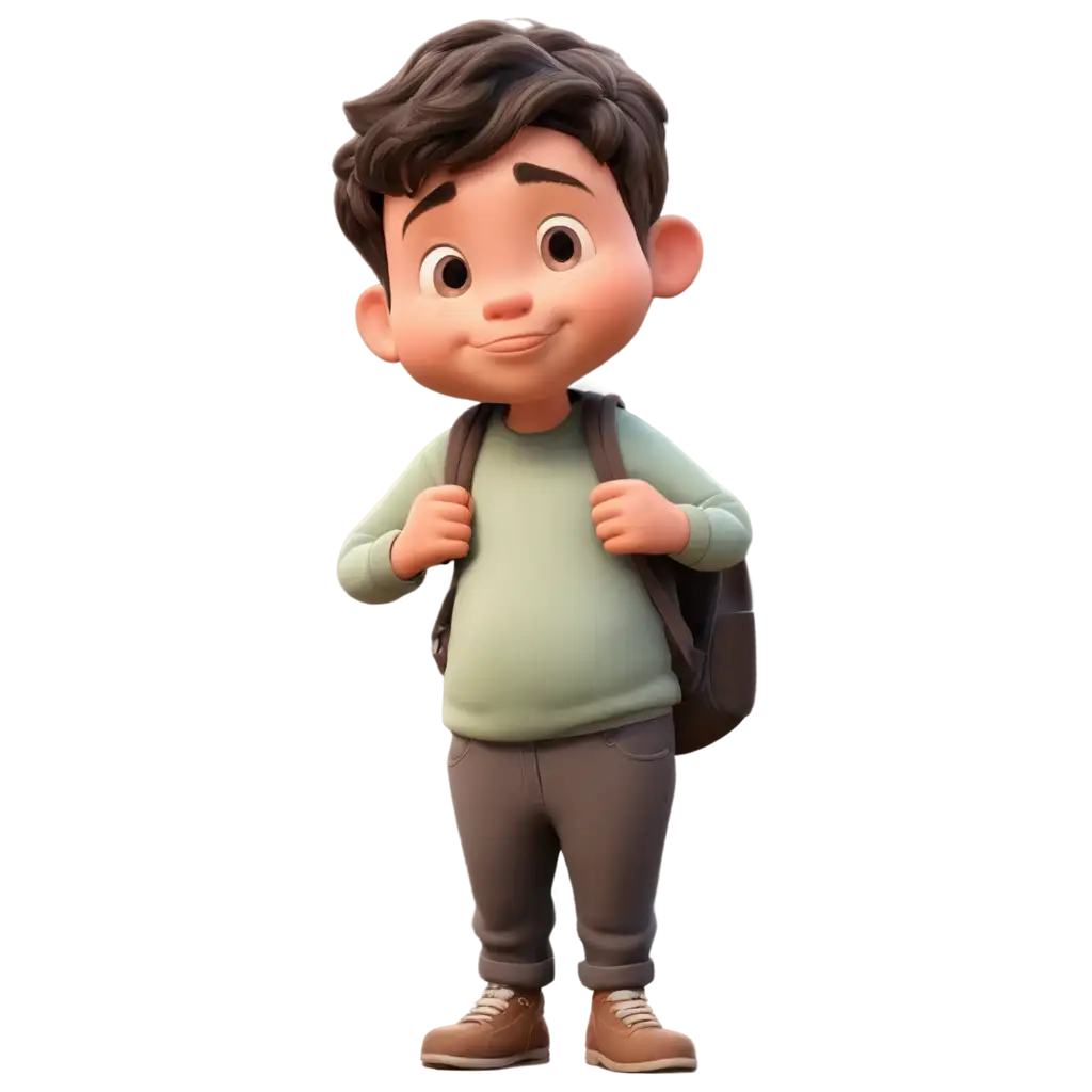 Captivating-Cartoon-Boy-with-Big-Cheeks-PNG-Image