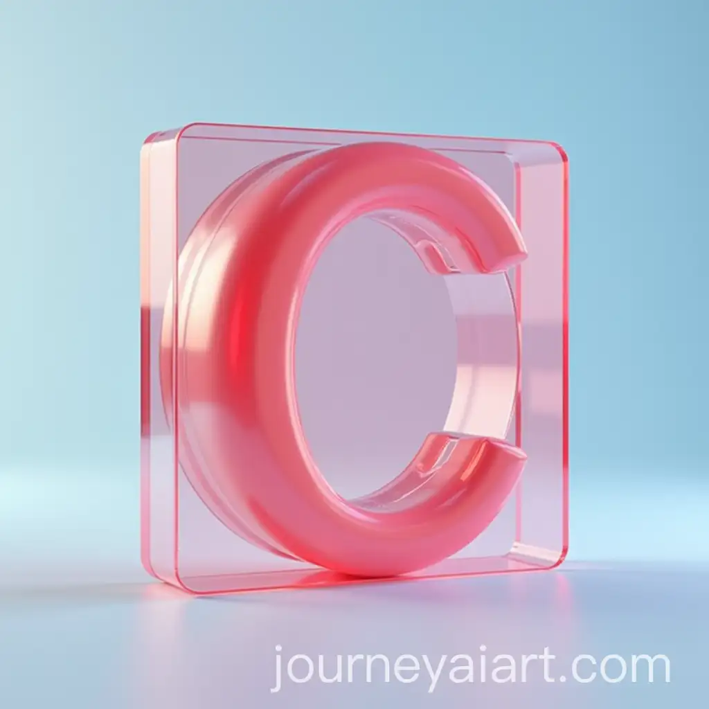 3D-SemiTransparent-Red-Checkpoint-on-Blue-and-White-Background