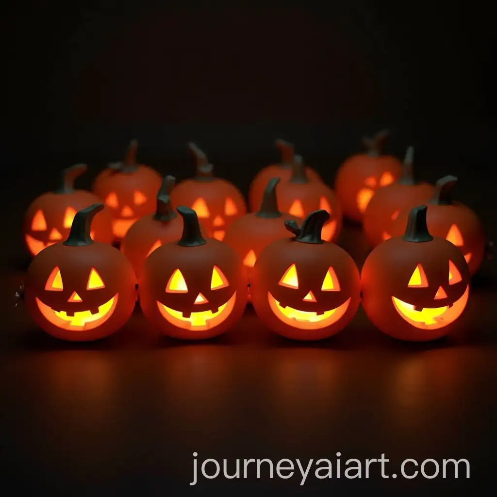 Cheerful-Halloween-JackoLanterns-Forming-a-Daisy-Chain