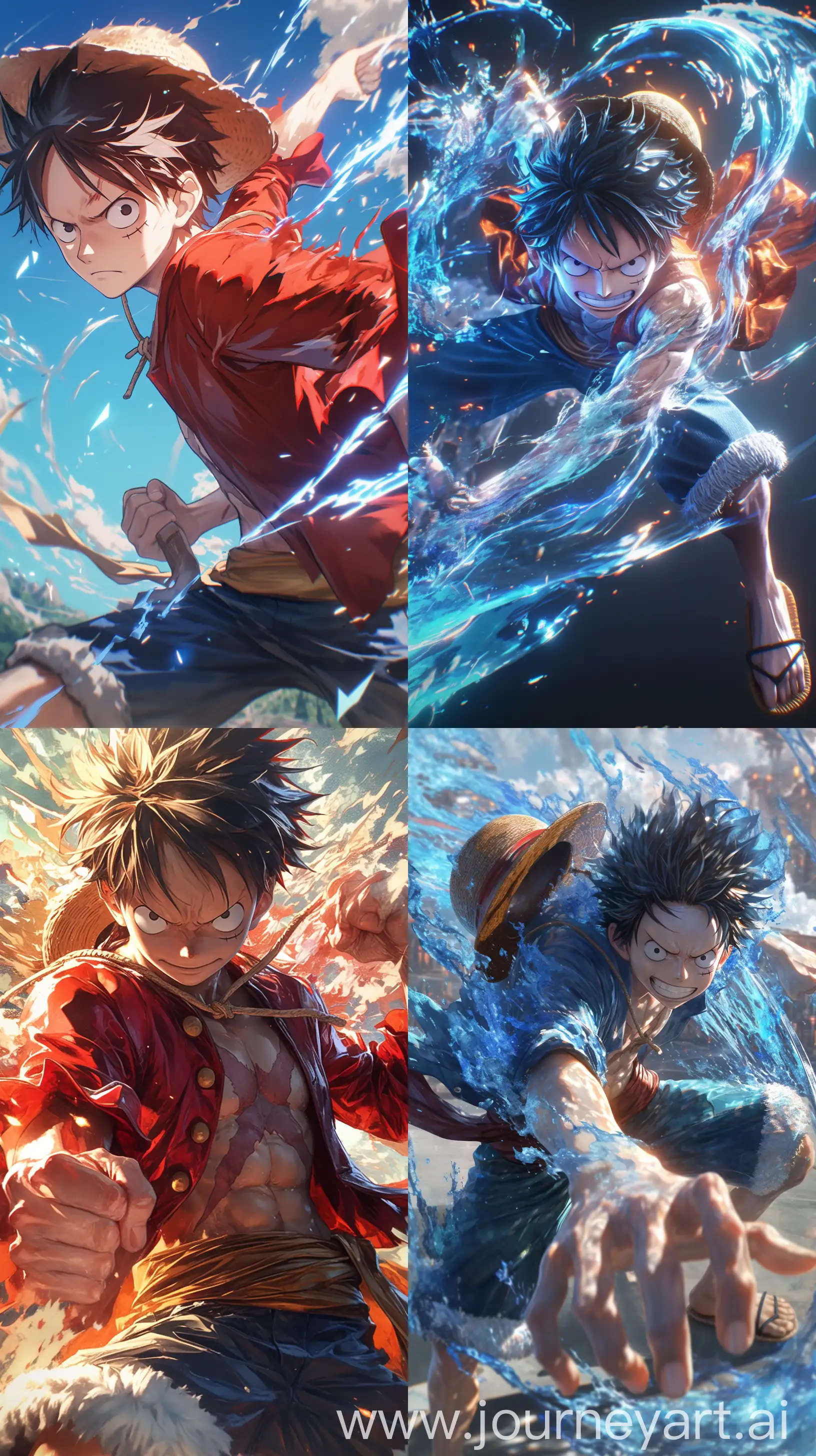 Dynamic-Anime-Illustration-of-Luffy-in-ActionPacked-Pose