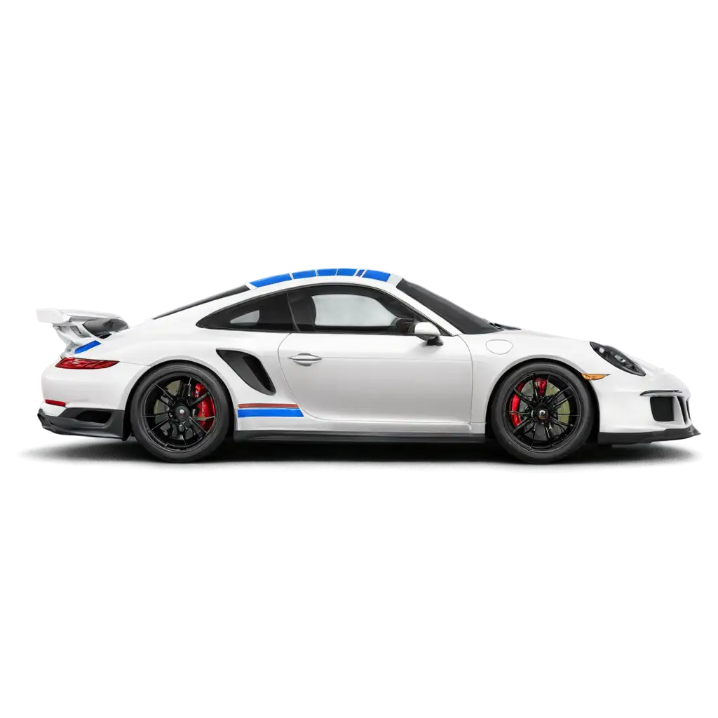 Porsche-911-RS3-White-with-Martini-Racing-Paint-PNG-HighQuality-Transparent-Image-for-Automotive-Design-Branding