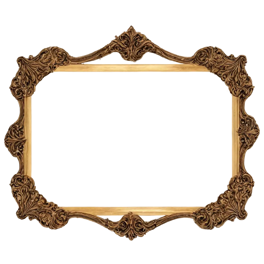 Vintage-Frame-PNG-HighQuality-Transparent-Frame-Design-for-Various-Creative-Projects