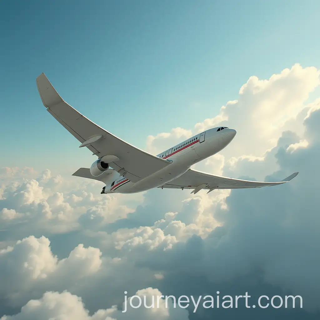 Majestic-Flying-Object-in-a-Clear-Sky