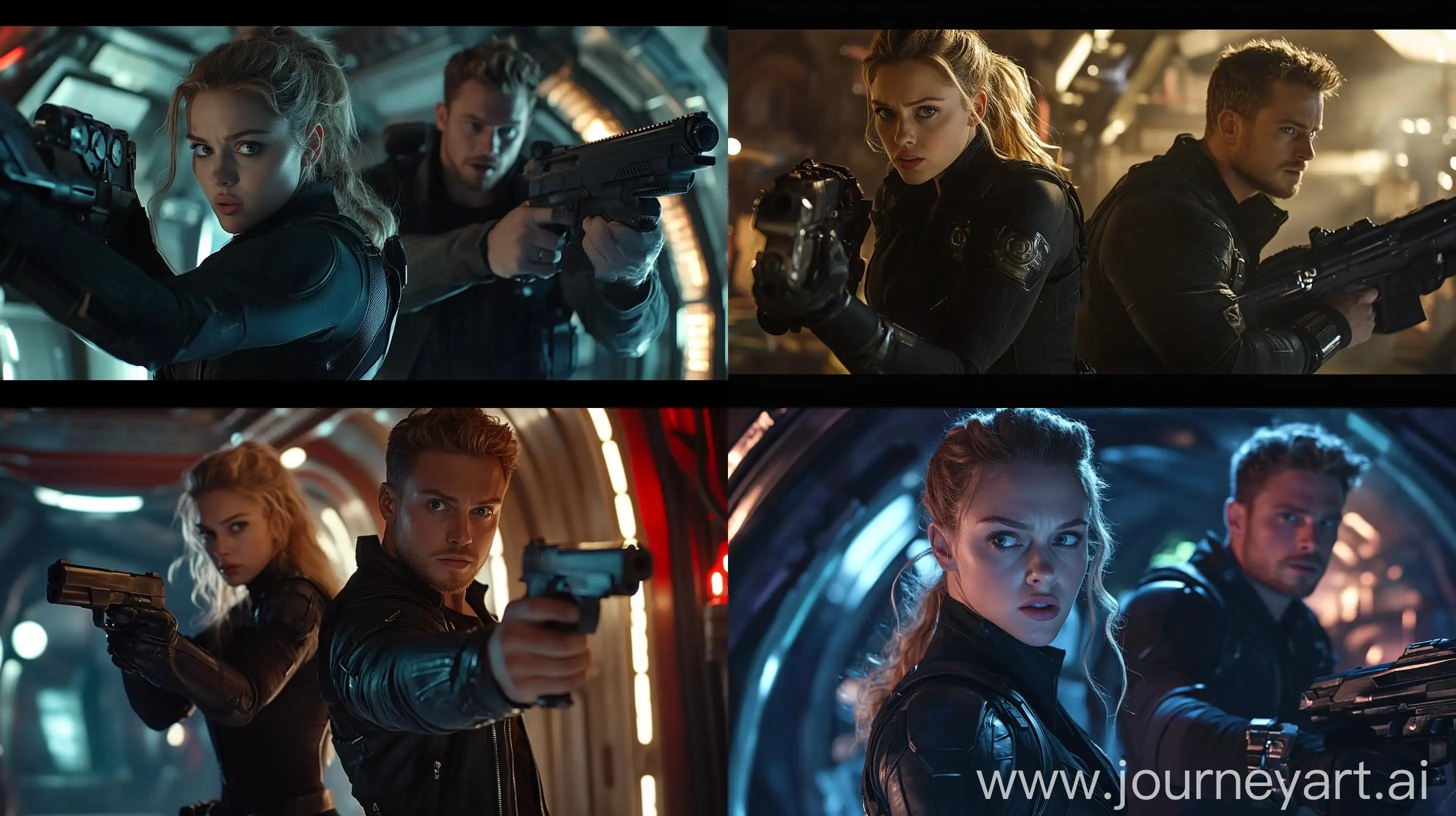 Avengers-Tower-Battle-Scene-Featuring-Florence-Pugh-as-Yelena-Belova-and-Sebastian-Stan-as-Bucky-Barnes