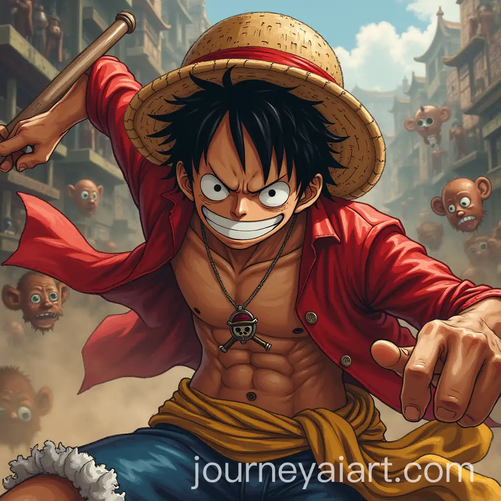 Epic-Battle-of-Monkey-D-Luffy-vs-Himself