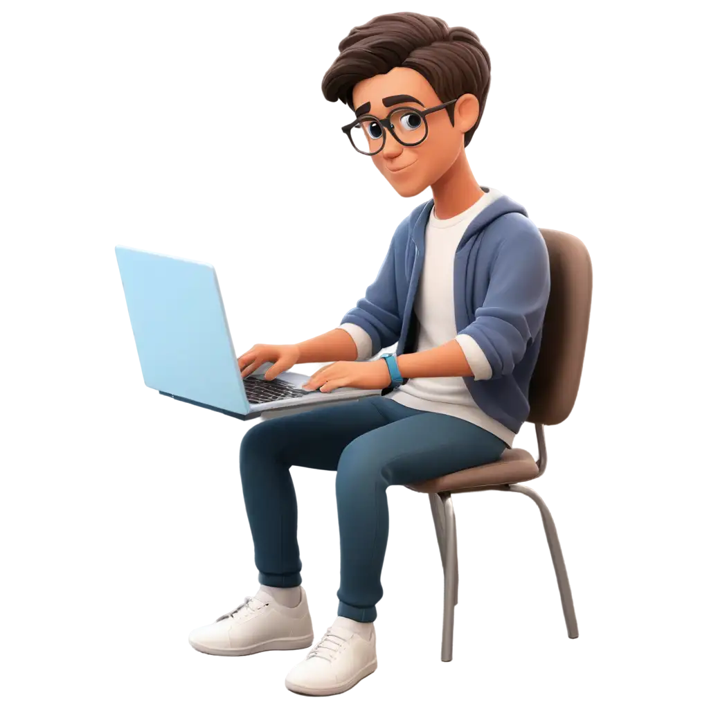 Senior-High-School-Student-Coding-on-Laptop-PNG-Clipart-Design