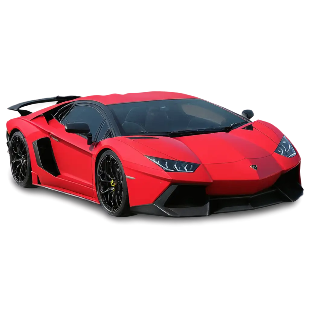 Red-Lamborghini-PNG-Exquisite-Sports-Car-Illustration-in-HighQuality-Format