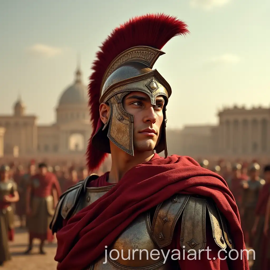 Pensive-Caesar-Overlooking-ConqueredAI-Image-Expansion-Lands