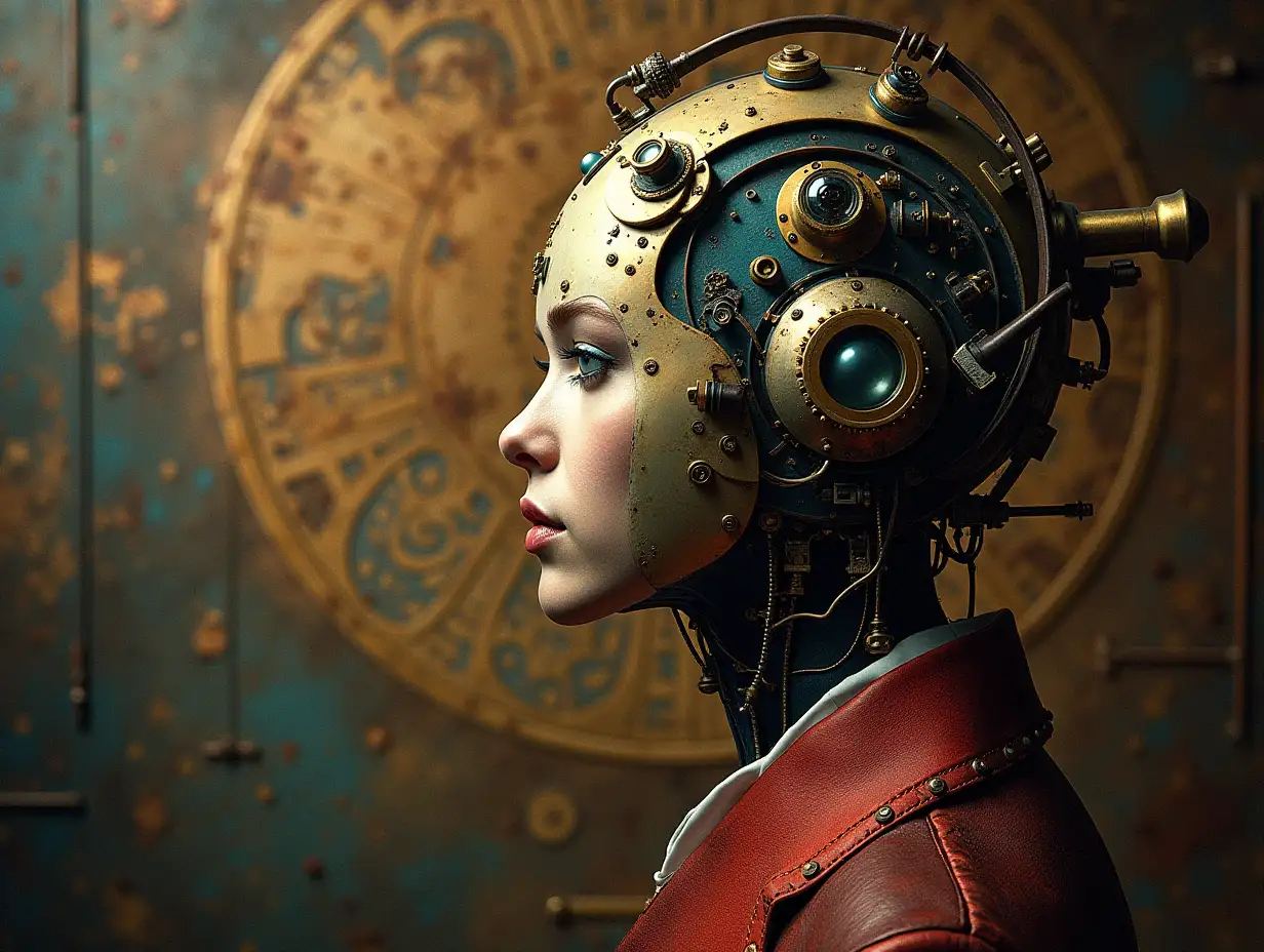 Surrealistic questions for the artificial unconscious of Steampunk