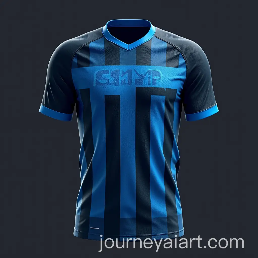 Custom-Jersey-with-KOMPI-MARKAS-Text-on-Vibrant-Blue-and-Black-Striped-Background