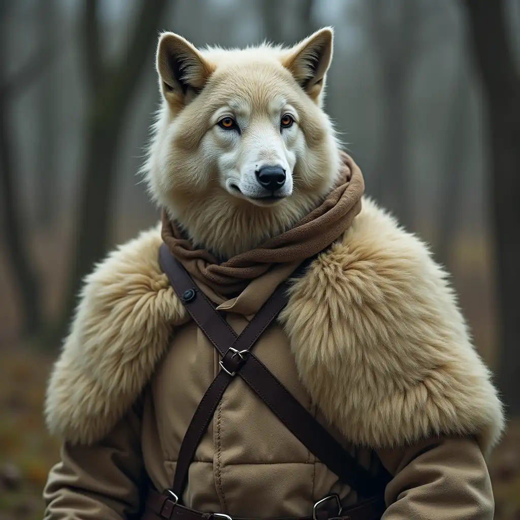 A man dressed as a wolf in sheep’s clothing