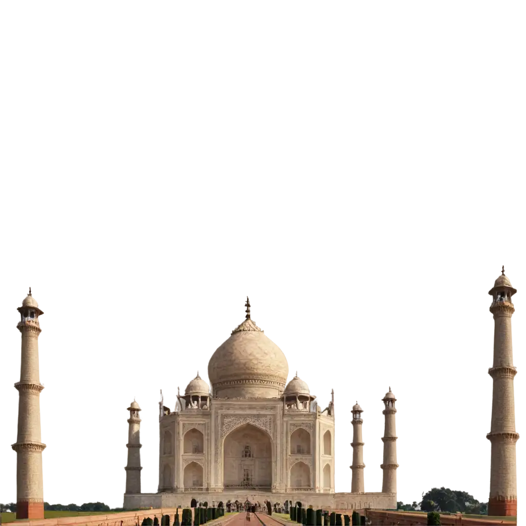 Taj-Mahal-PNG-Image-HighQuality-Transparent-Artwork-for-Versatile-Use