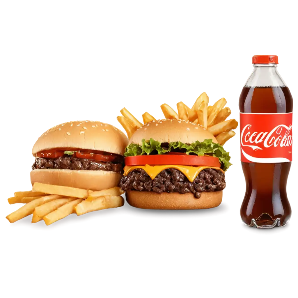 Delicious-Burger-Fries-and-Coke-PNG-Image-for-Enhanced-Digital-Experience