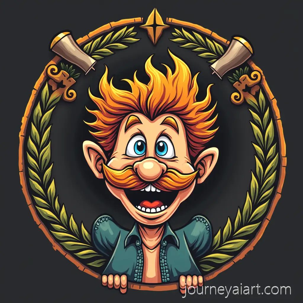 Stylized-Mr-Mad-Logo-with-Modern-Cartoon-Design-and-Vibrant-Colors