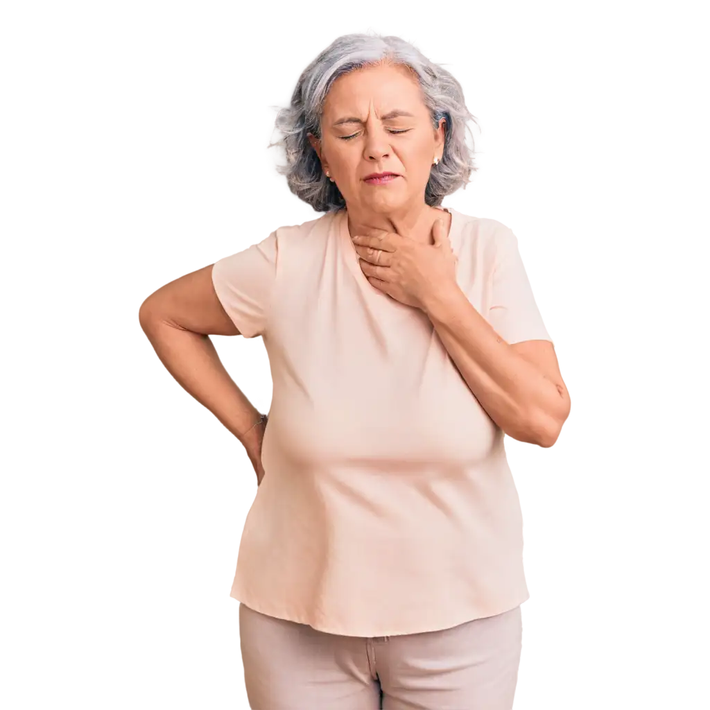 Senior-Woman-Waking-Up-in-Pain-Holding-Back-PNG-Image-for-Health-and-Wellness-Contexts