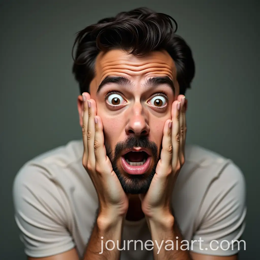Surprised-Man-with-Hands-on-His-Face-in-Expressive-Emotion