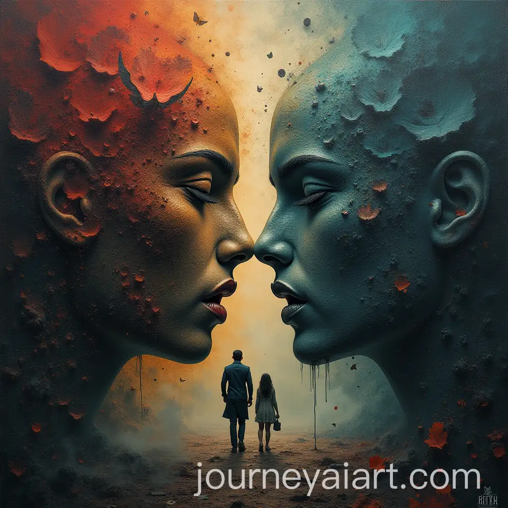 Surreal-Album-Cover-Representing-Emotional-Contrast-and-Juxtaposition