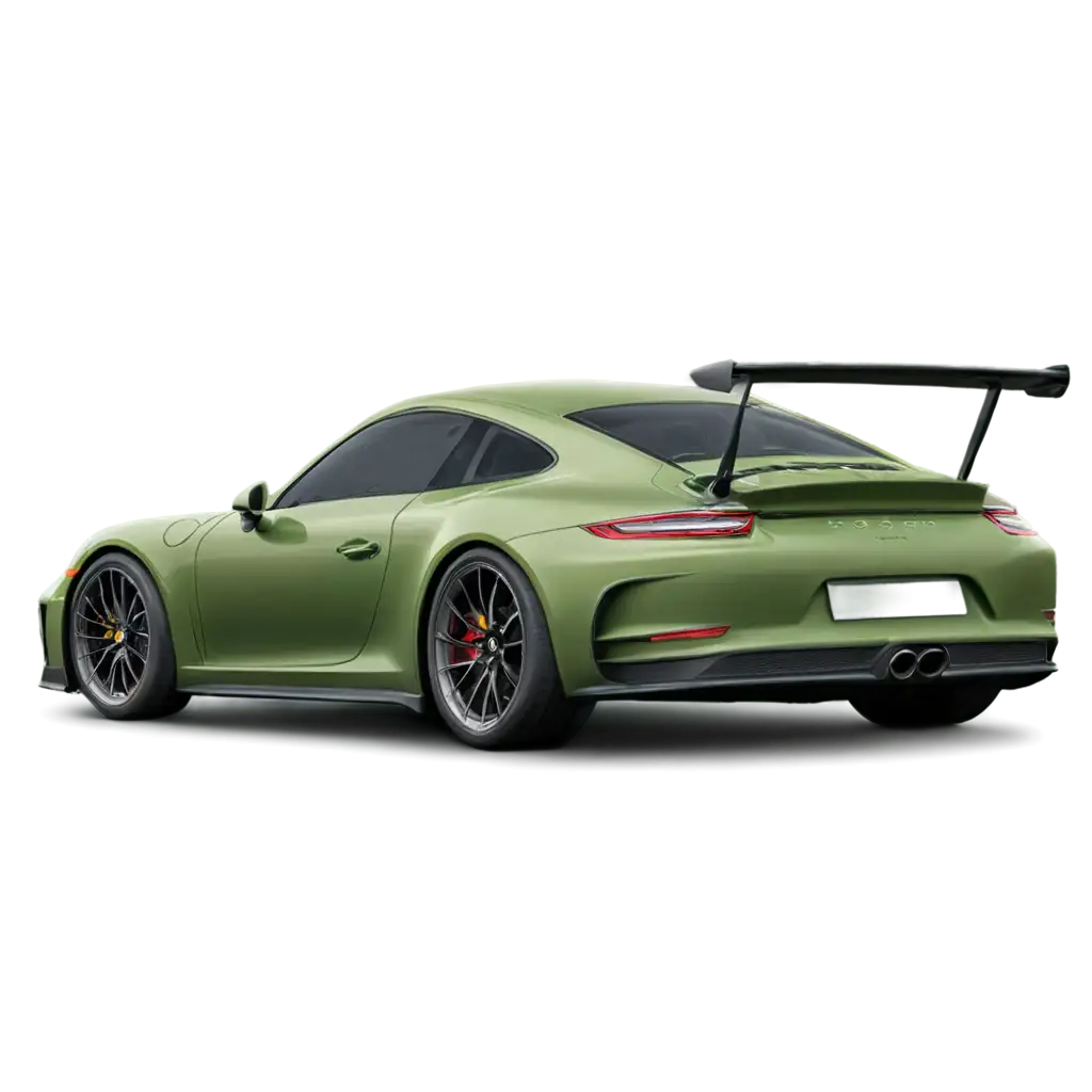 HighPerformance-Porsche-911-GT3-Sports-Car-in-a-Forest-Road-PNG-Image-for-Premium-Advertising