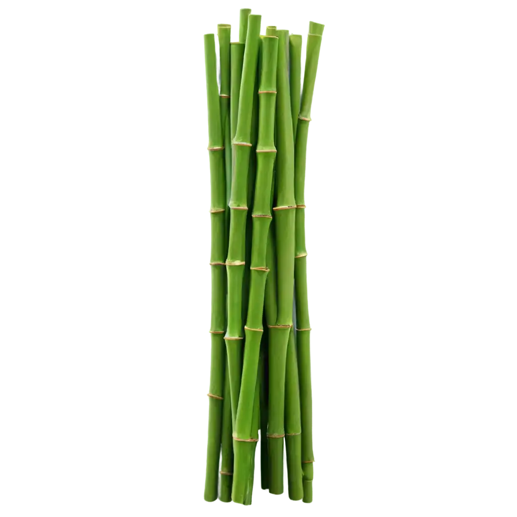 Vibrant-Green-Bamboo-Sticks-PNG-Perfect-for-NatureThemed-Projects