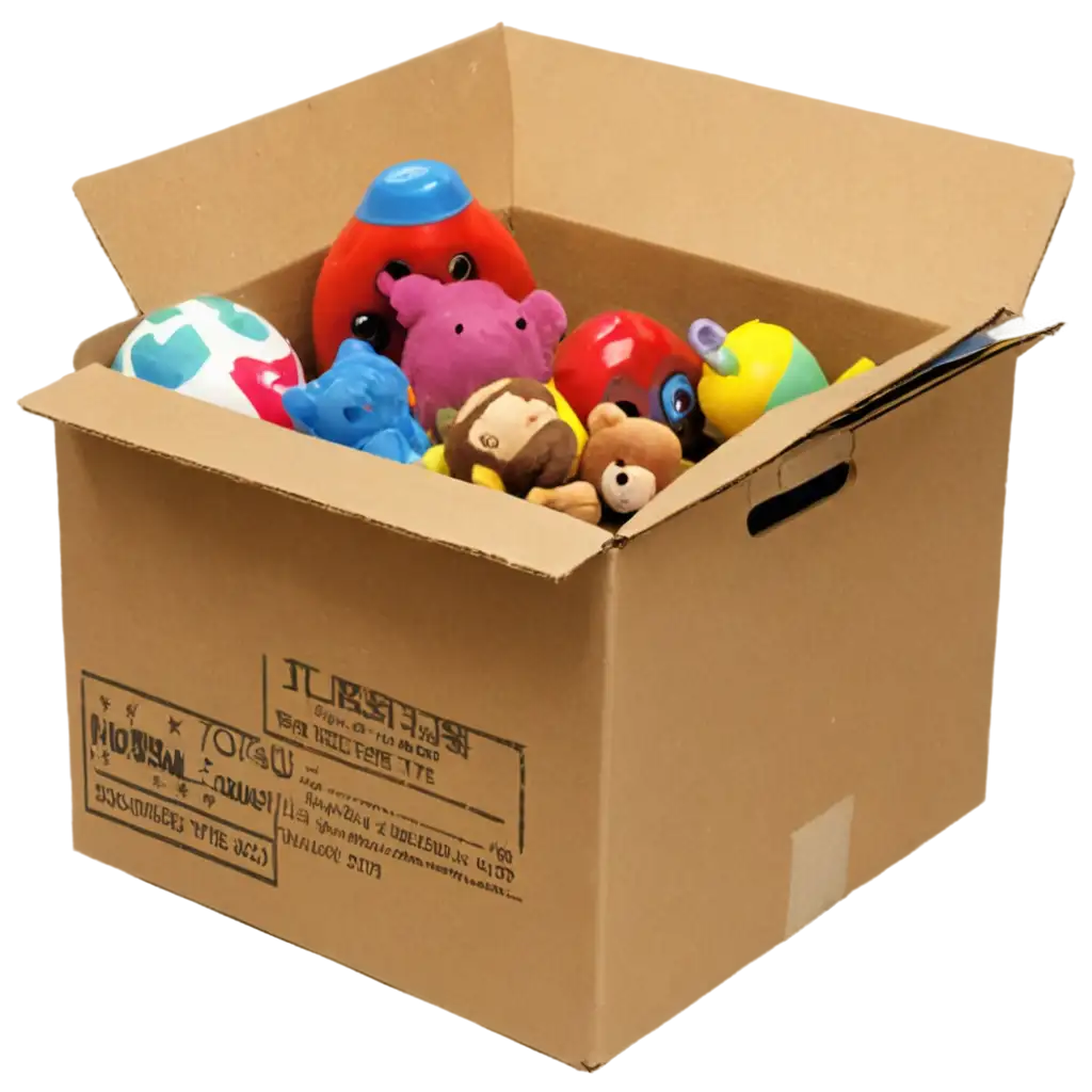 box with toys