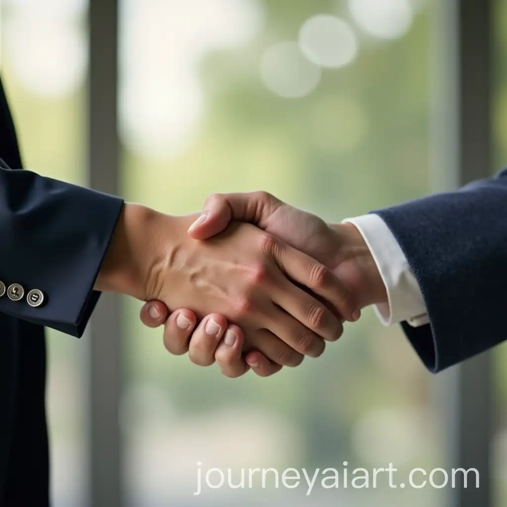 Business-Professionals-Shaking-Hands-in-a-Corporate-Setting