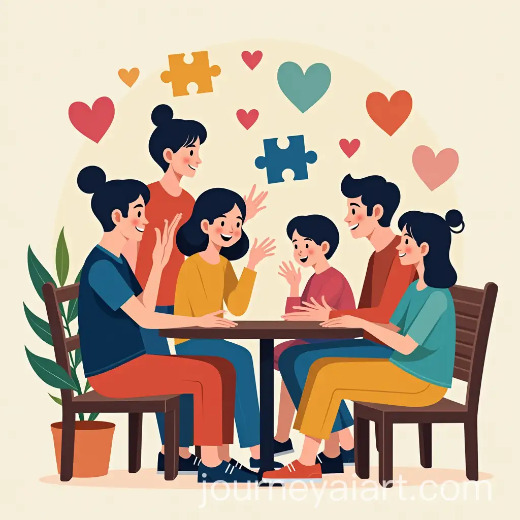 Diverse-Group-Collaborating-in-an-Inclusive-Environment-RepresentAI-Art-Prompt-Expansioning-Intellectual-Disability