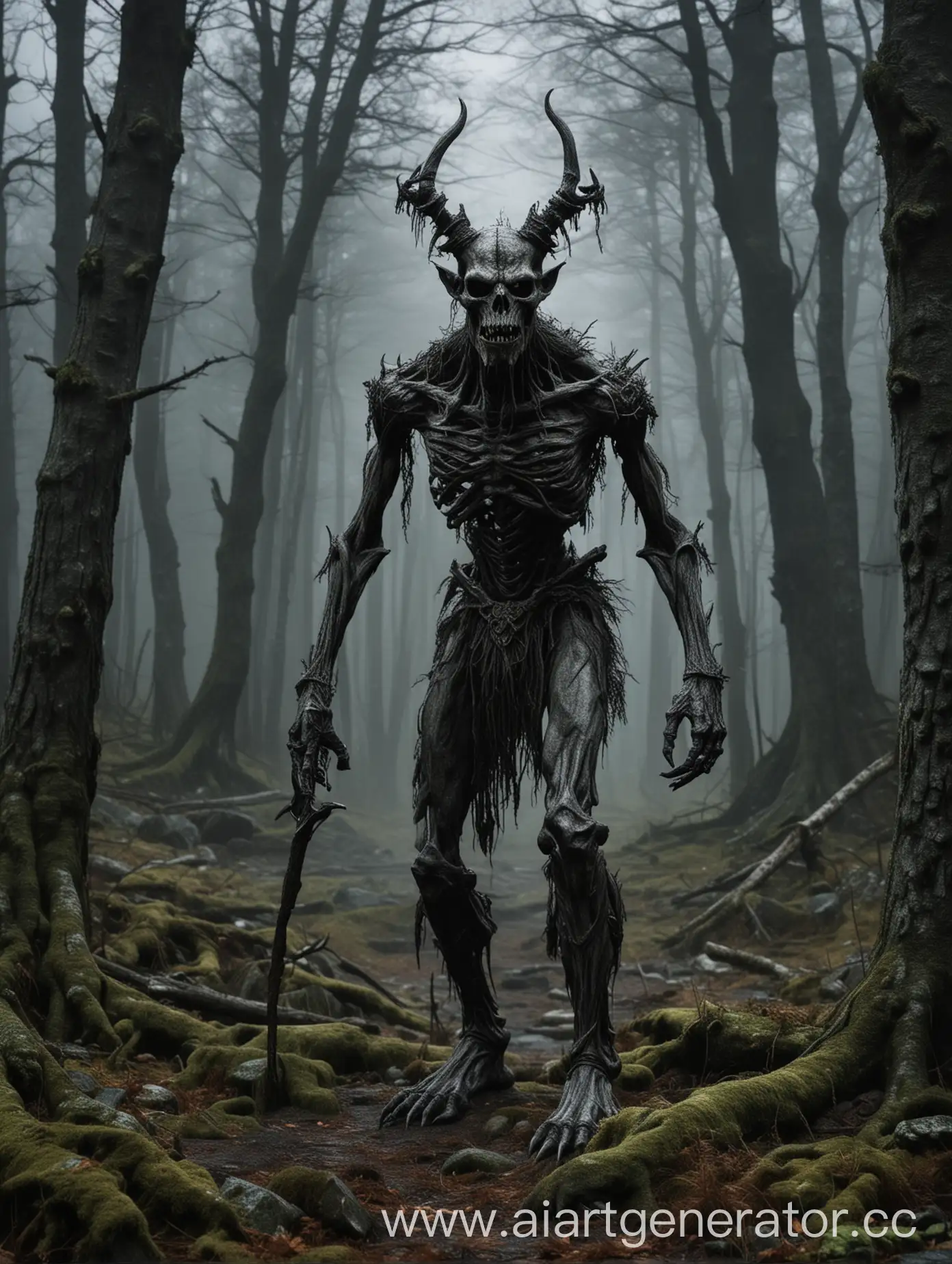 In ancient times, when the world was younger and the nights darker, a creature named Draugr dwelled in the dark forests of Scandinavia.