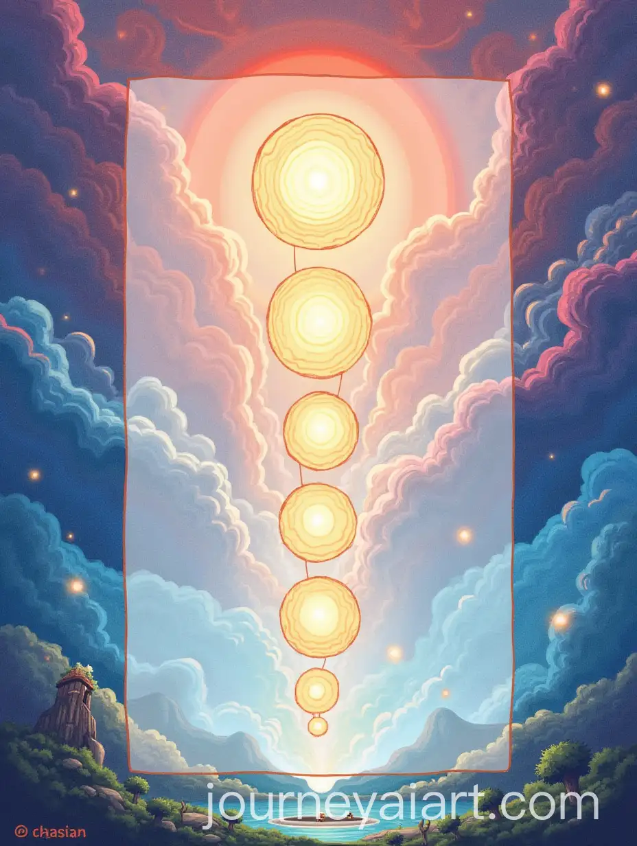 Fantasy-Art-Connected-Circles-in-Rectangular-Frame