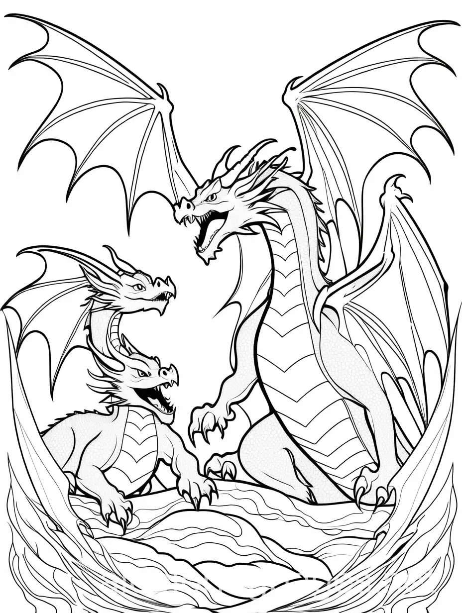 Dragon-Coloring-Page-FireBreathing-Winged-Creatures-for-Kids