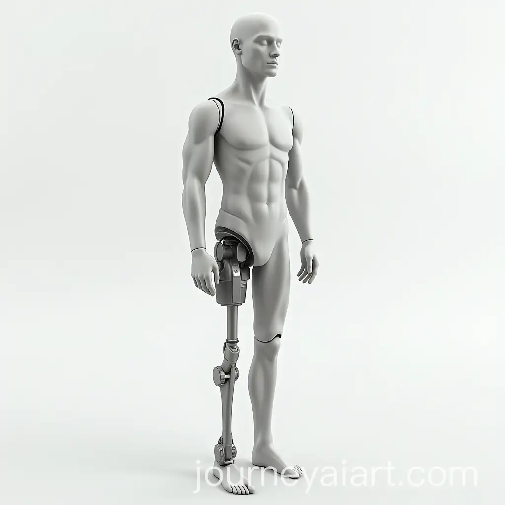 Amputee-with-Transtibial-Prosthesis-Standing-in-a-Peaceful-Park