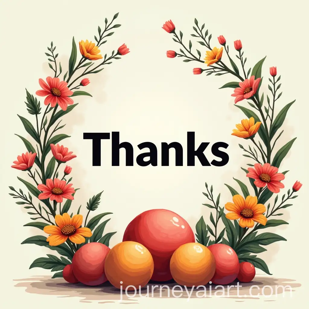 Colorful-Balls-and-Flowers-with-a-Gratitude-Message