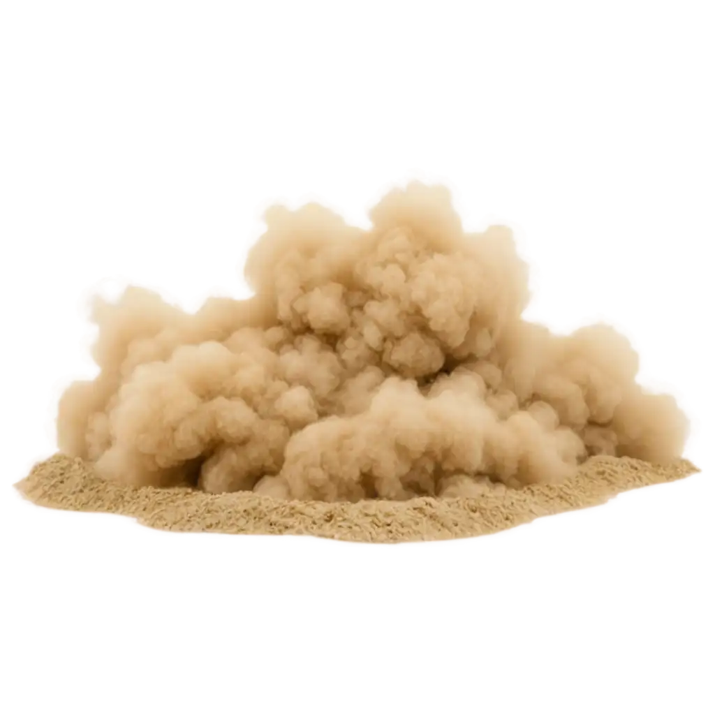 Realistic-Sand-Bomb-Blast-PNG-A-Vivid-Representation-of-Natural-Forces