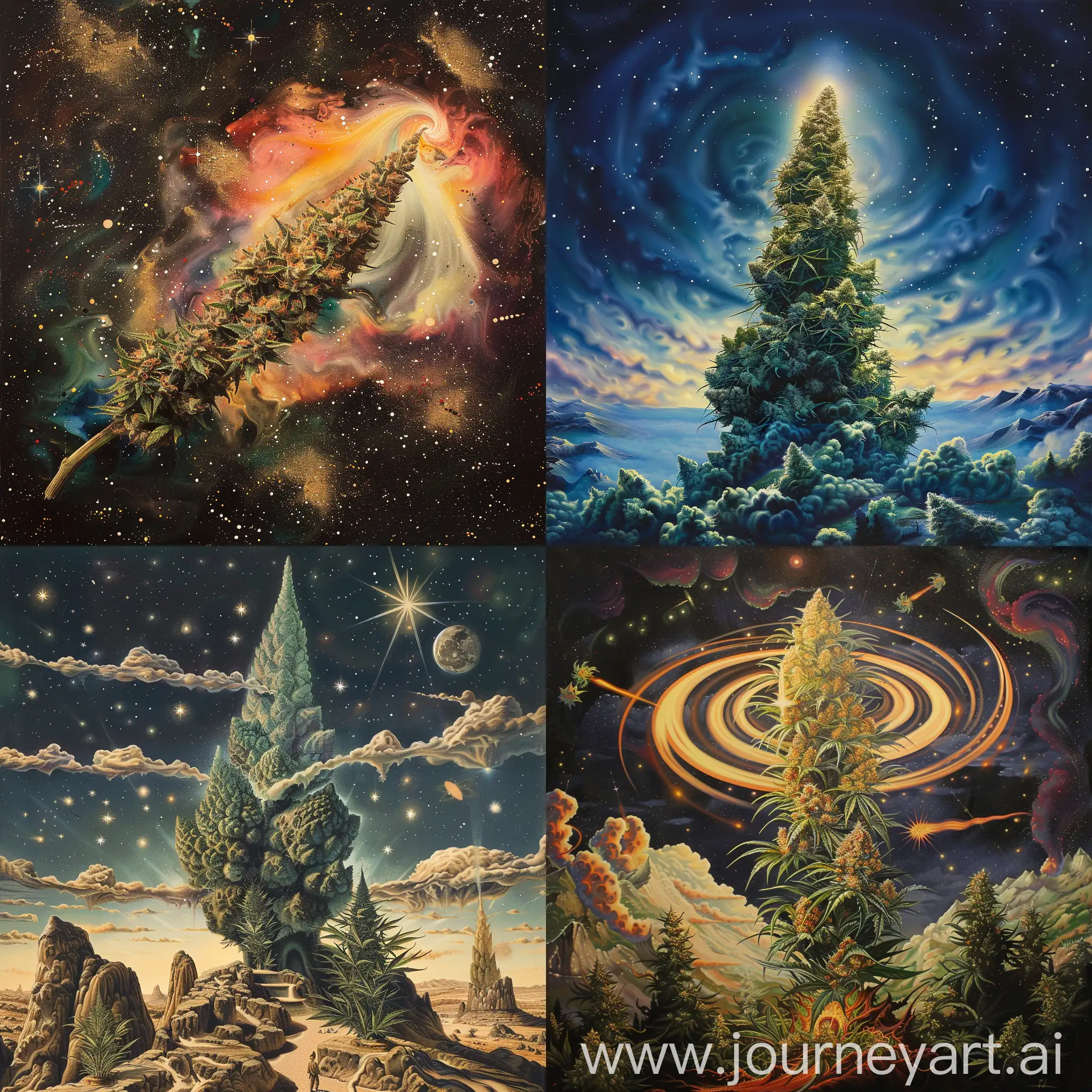 Spirit-of-Marijuana-Creating-Tarry-Cone-in-Astral-World