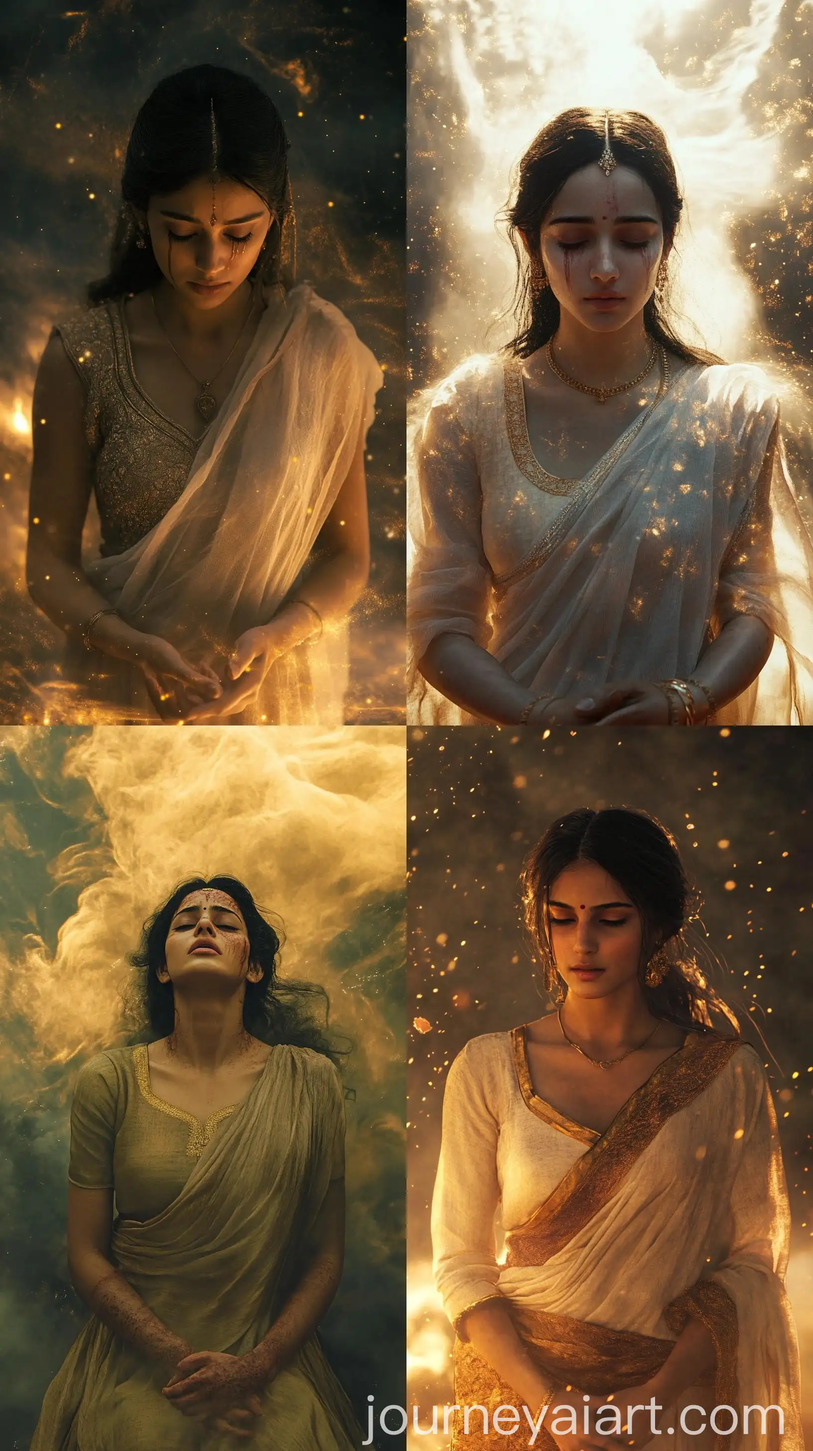 Sanjana-Trembling-in-Divine-Setting-Embodying-Fear-and-Sorrow