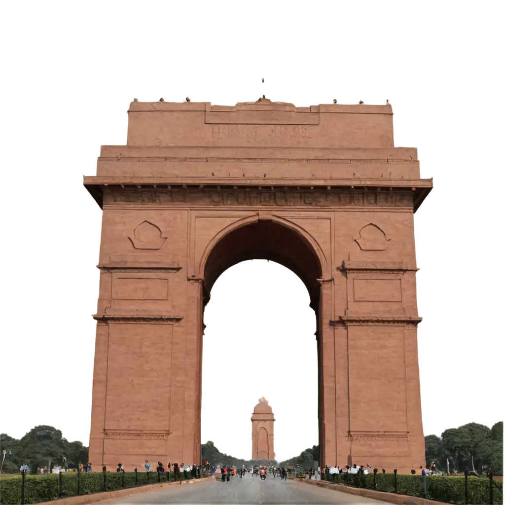 India-Gate-PNG-Image-Capturing-the-Majestic-Architecture-in-High-Quality