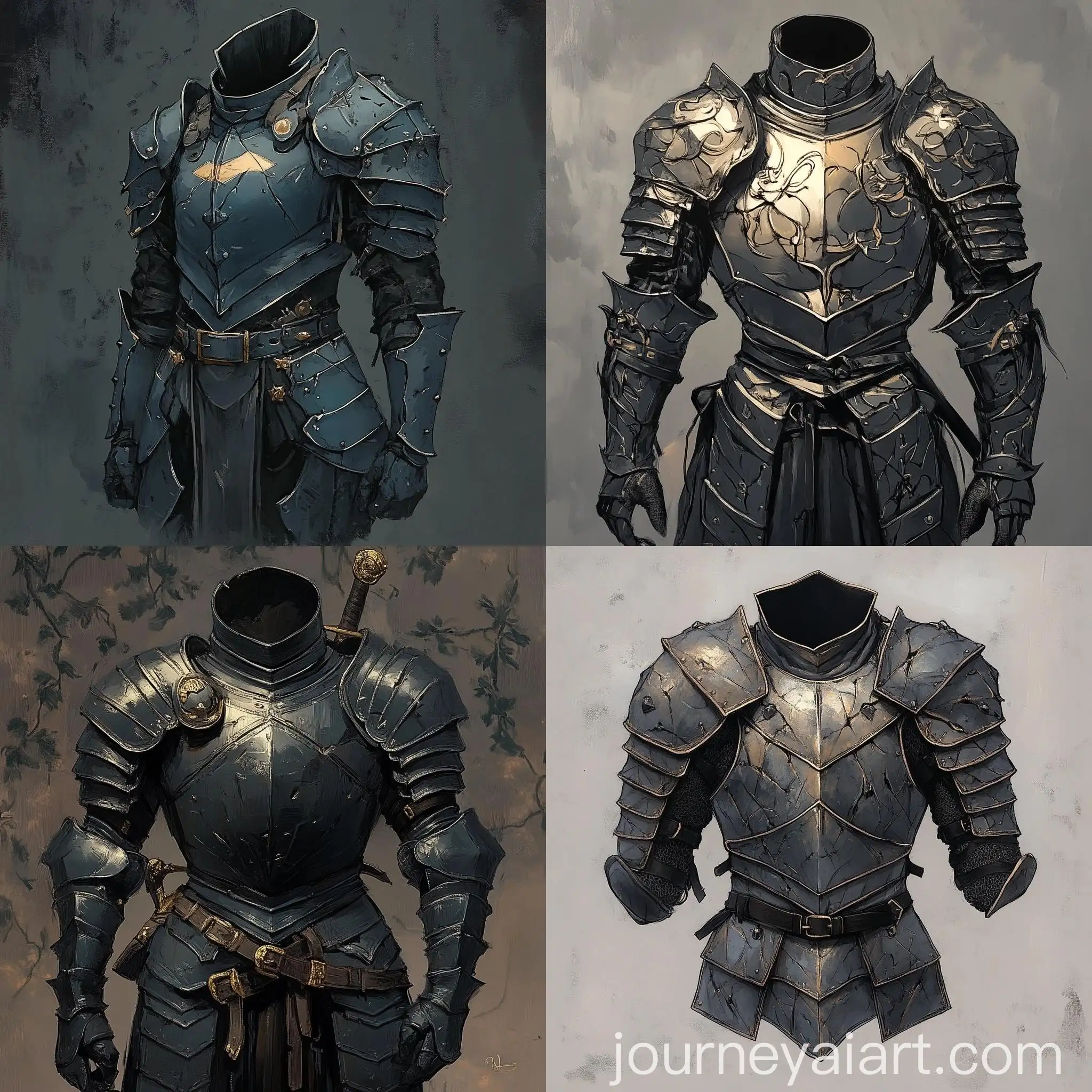 Medieval-Knight-in-Armor-Standing-Proudly