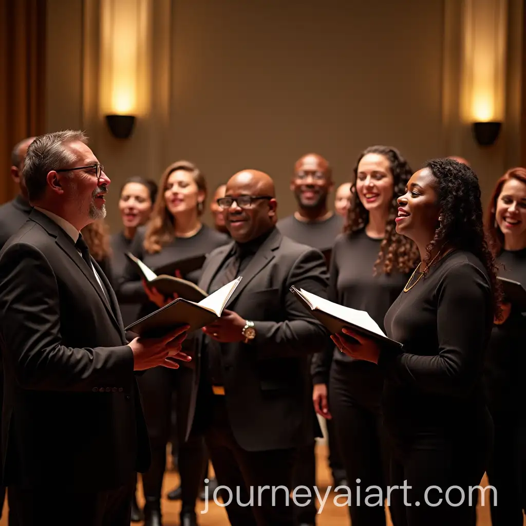 Adult-Gospel-Choir-Singing-in-Classroom-Setting