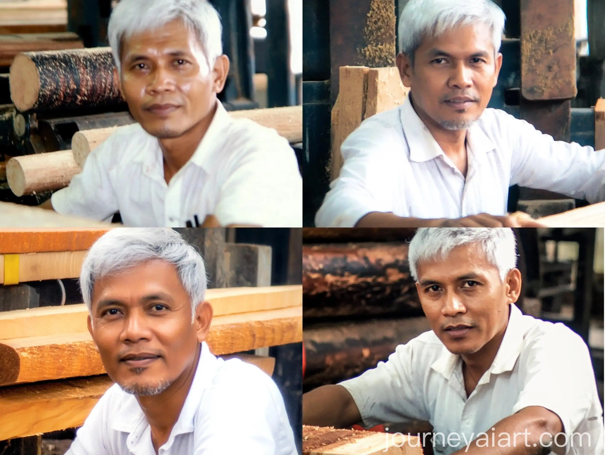 Southeast-Asian-Man-Performing-Quality-Control-on-Sawn-Timber-in-a-Sawmill