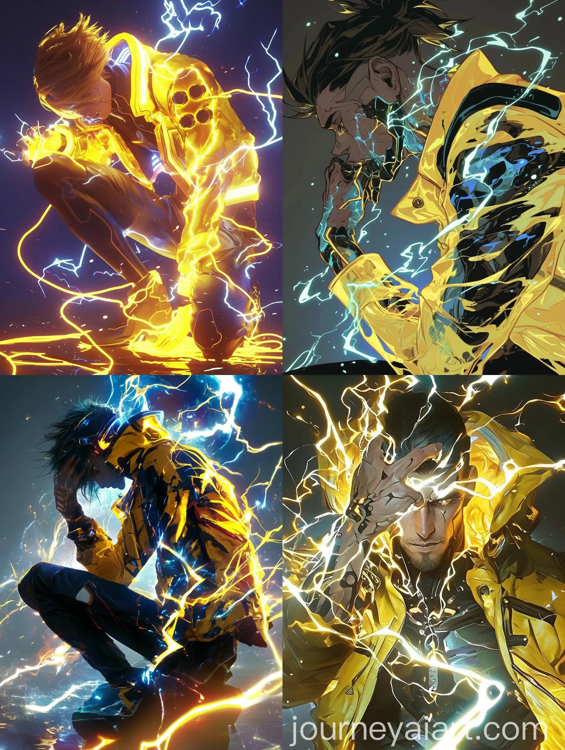 Cyberpunk-Edgerunner-Undergoing-Transformation-with-Bioluminescent-Tattoos